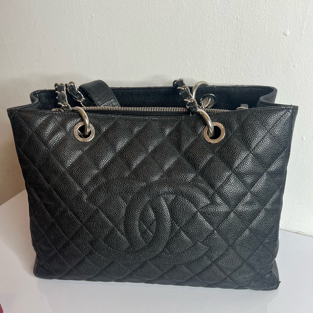 Black Chanel bag